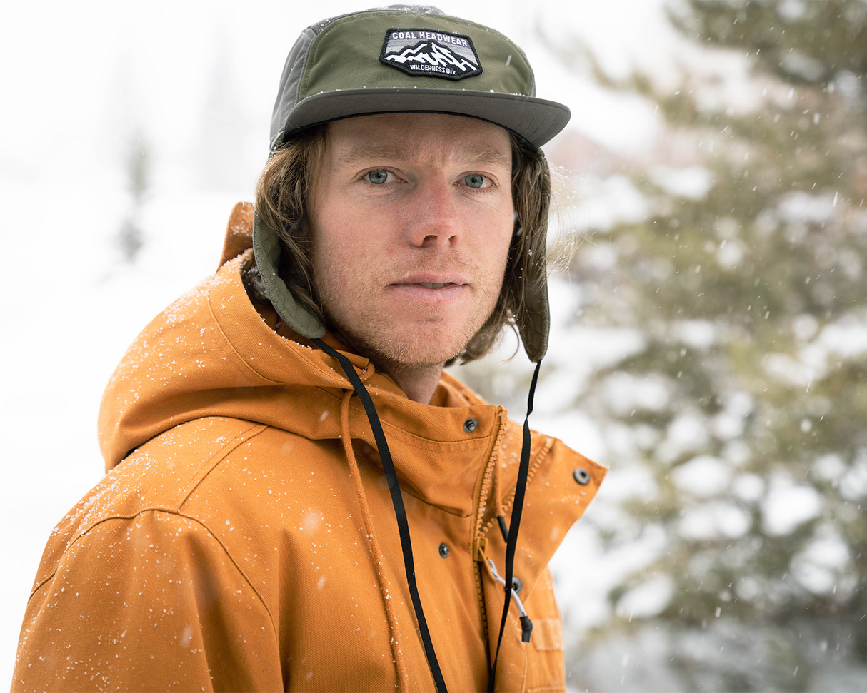 Coal Tracker Flannel Lined 5 Panel Earflap Cap - 2026