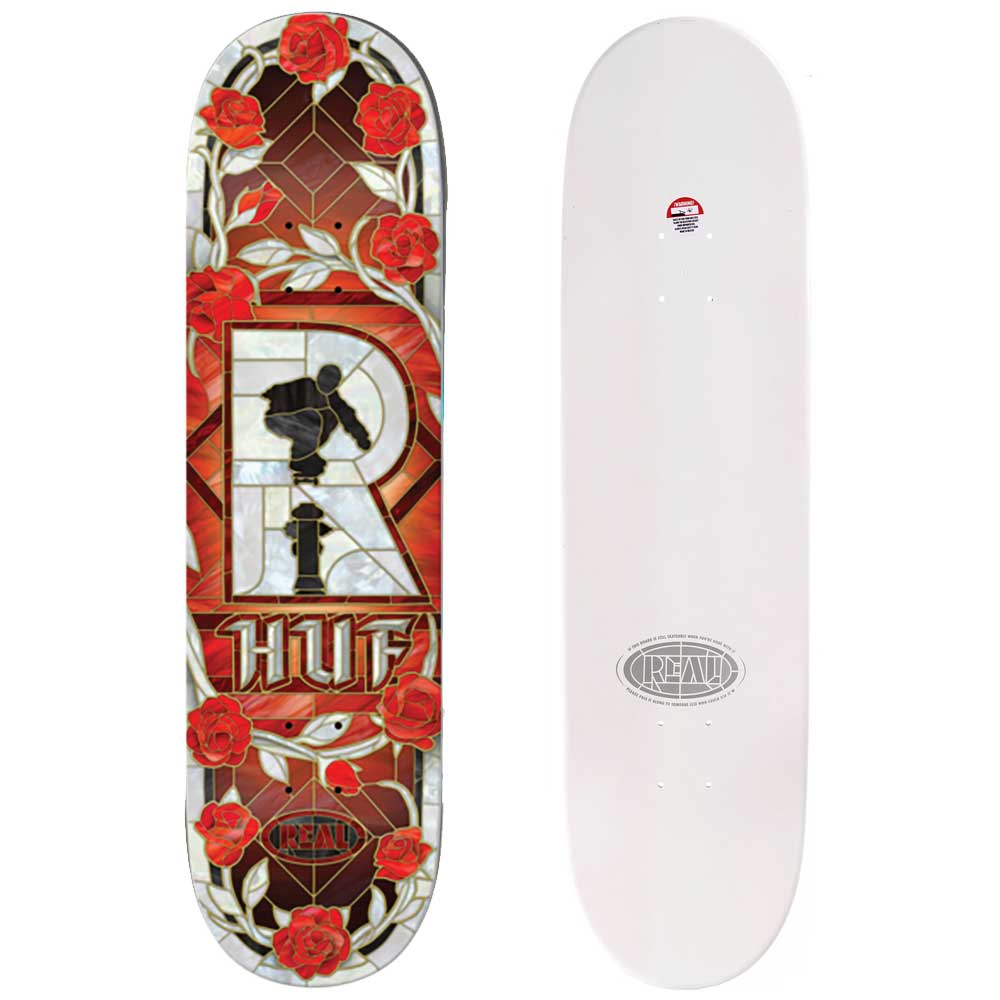 Real Huf Cathedral Skateboard Deck 8.38"