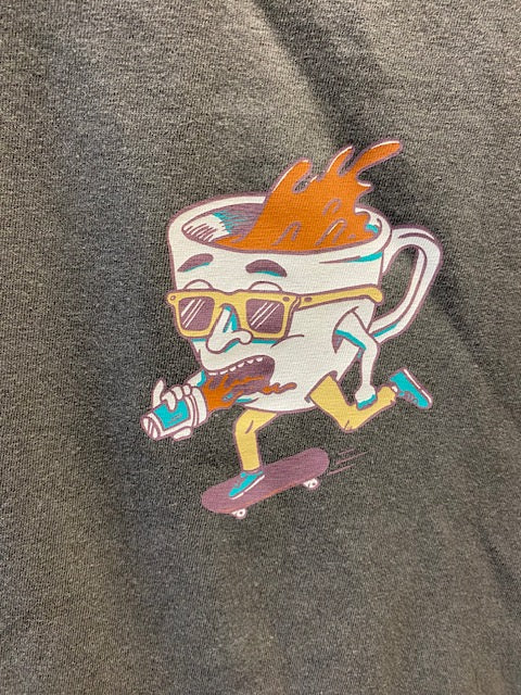 Focus Boardshop and Broken Board Coffee Collaboration Short Sleeve T-Shirt