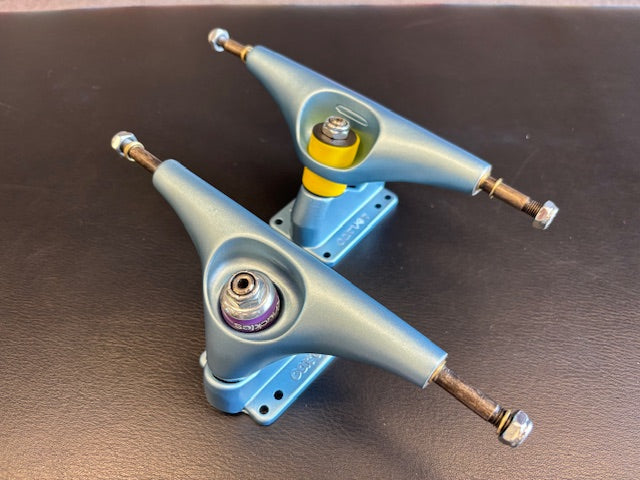 Carver CX Surfskate Trucks & Orangatant Bushing Upgrade Set of 2 - Impala Blue