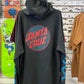 Santa Cruz Target P/O Hooded Sweatshirt Black