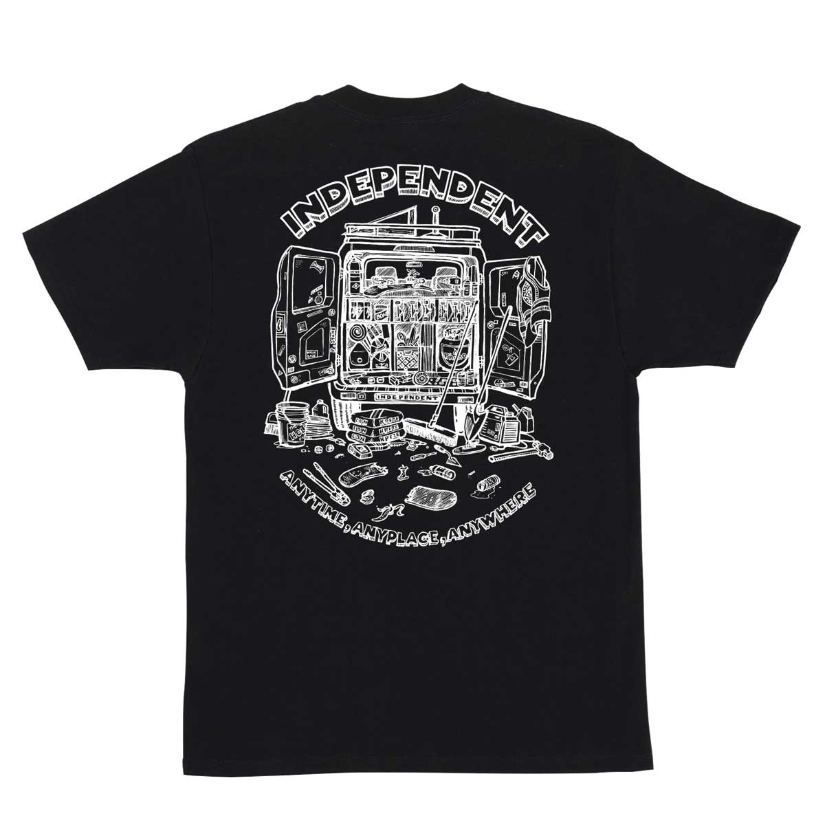 Independent Anytime Anyplace Anywhere Short Sleeve Heavyweight T-Shirt