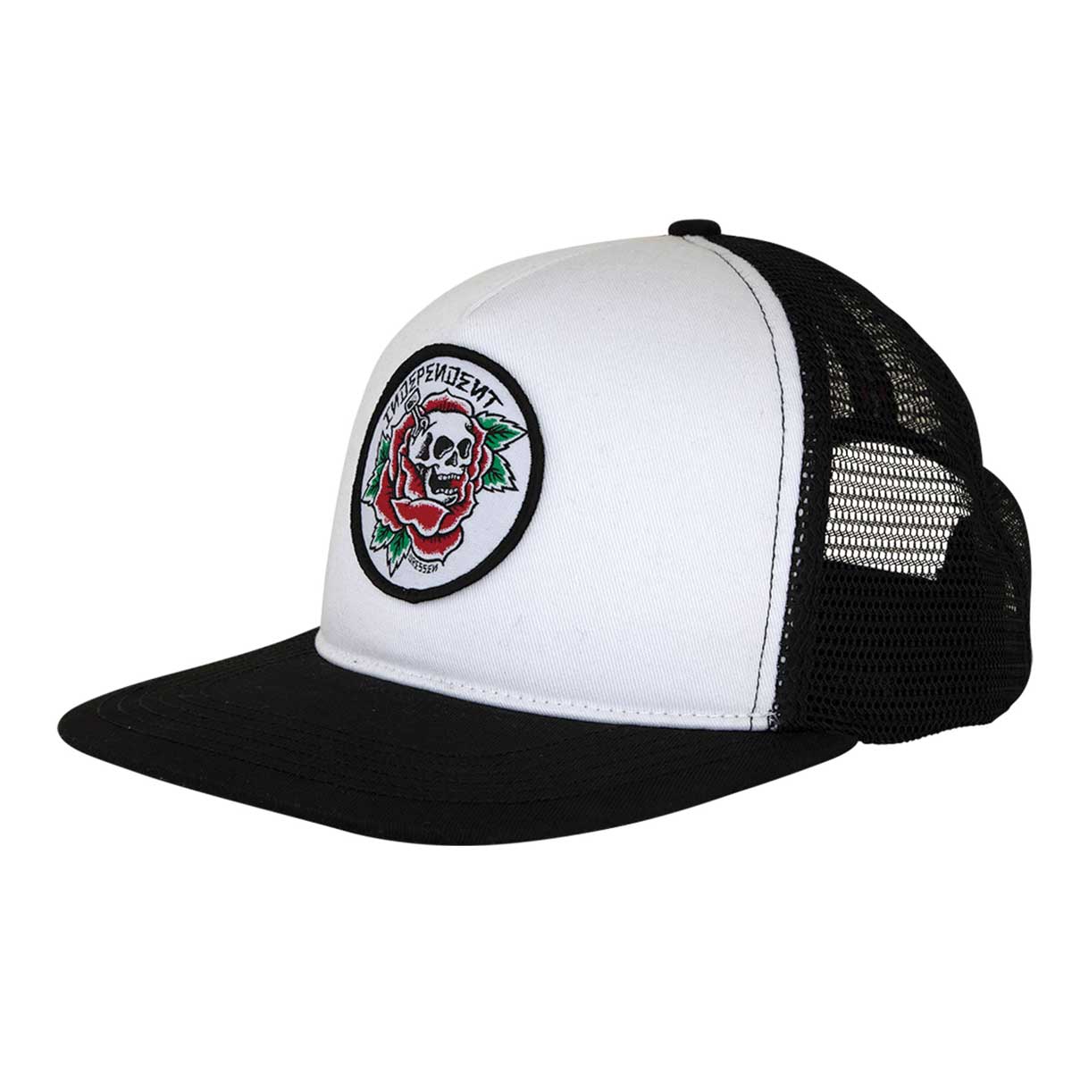 Independent Dressen Skull Rose Snapback Hat