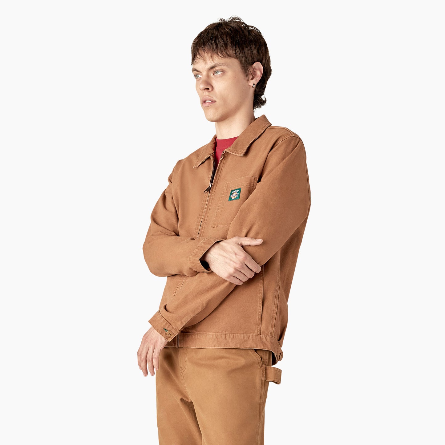 Dickies x Jameson Elsenhower Jacket - Rinsed Brown Duck