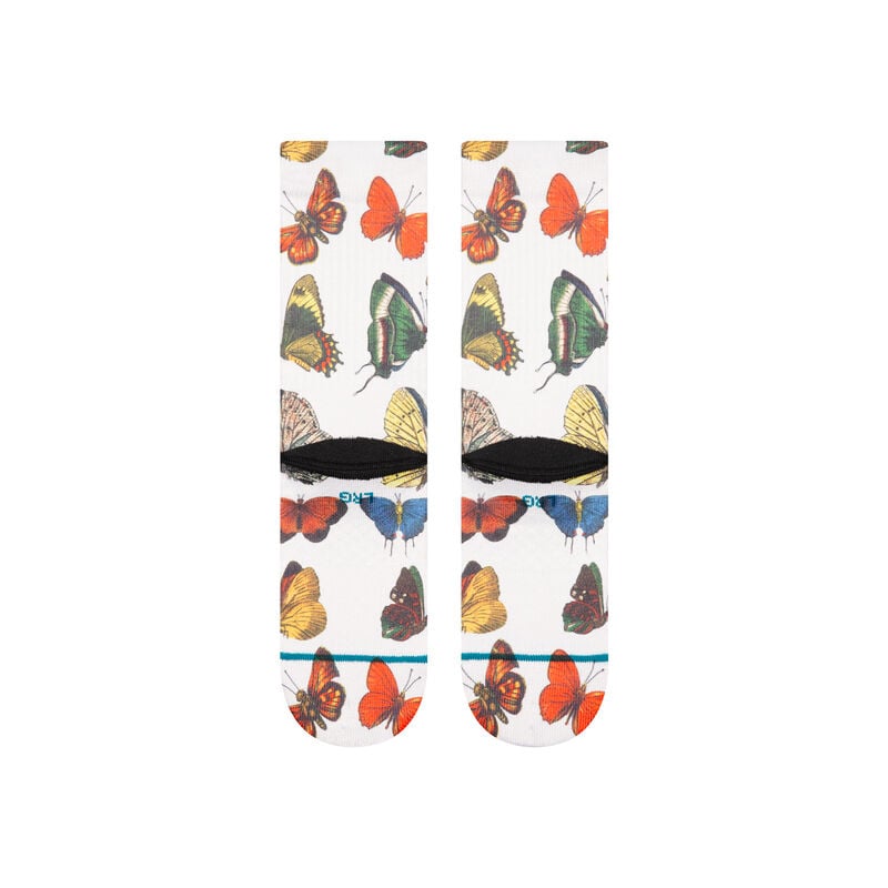 Stance Kids' Flutterby Mid Cushion Crew Socks