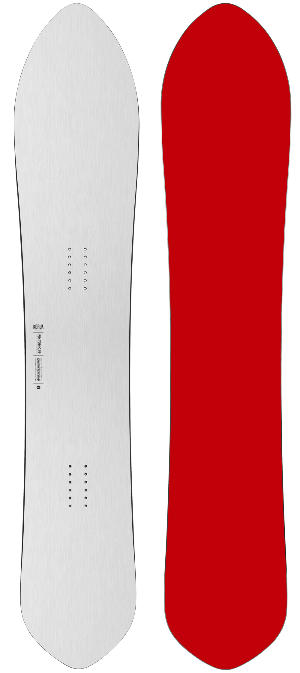 Koruna Shapes Pin Tonic Brushed Snowboard 2026