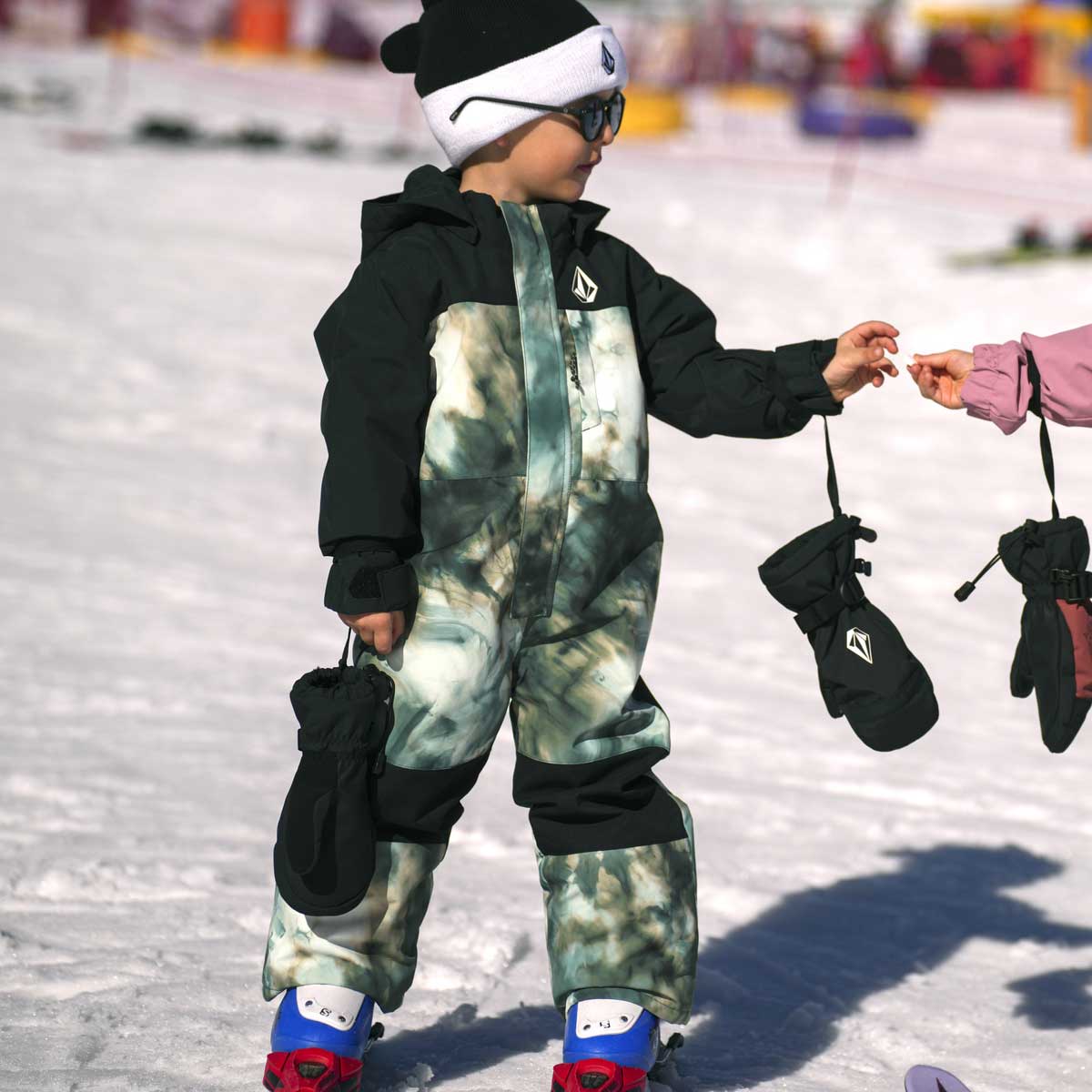 Volcom Toddler's Little Furry One Piece Snowsuit