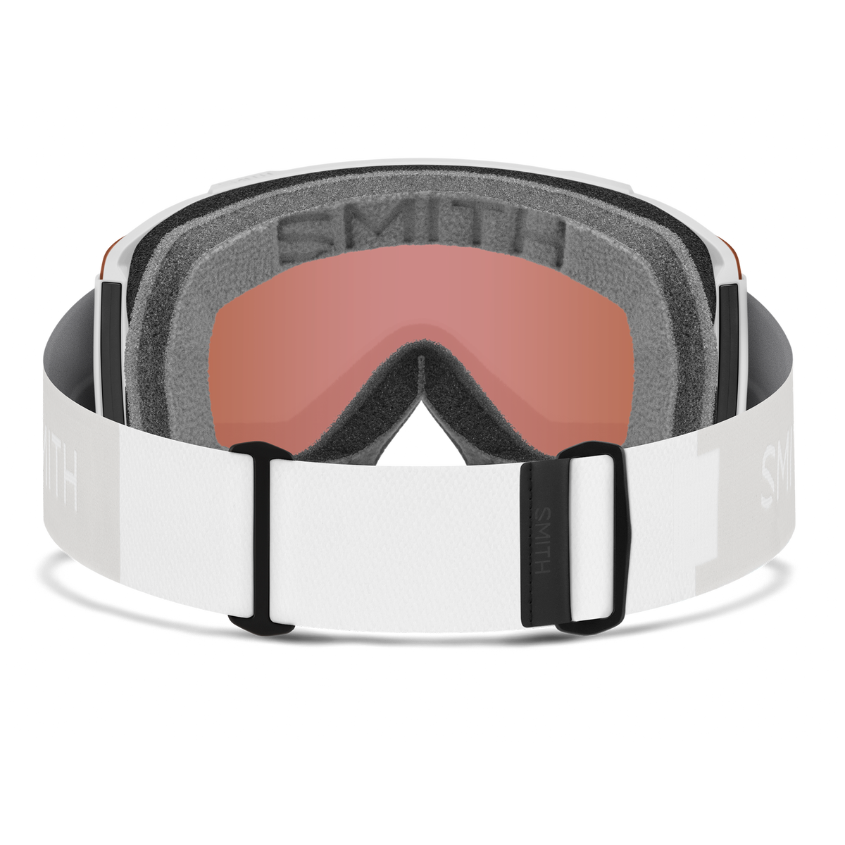 Smith Squad Goggles White Vapor + ChromaPop Everyday Violet Mirror Lens