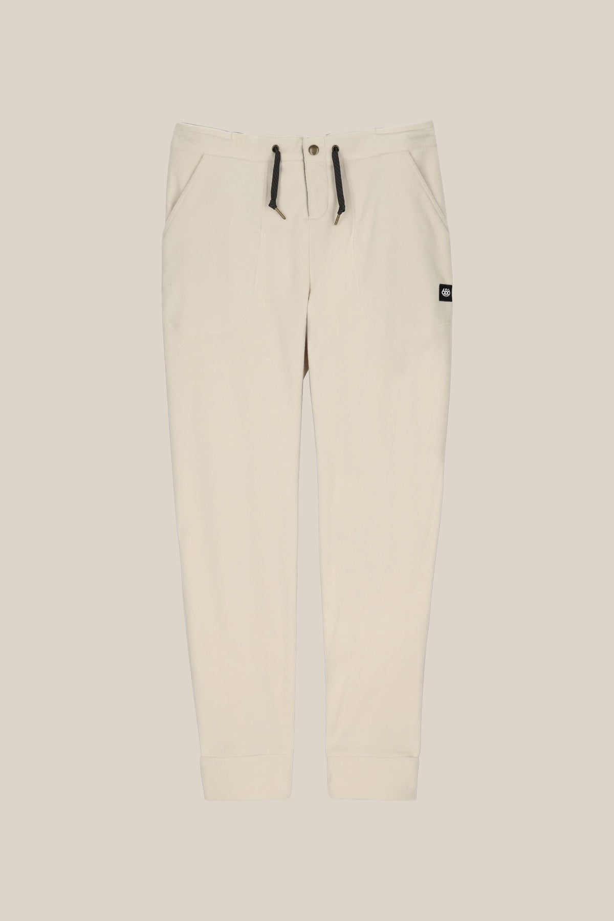 686 Women's Smarty 3-in-1 Cargo Pant - Limestone - waist detail
