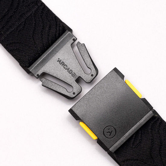 Arcade National Geographic Topo Black Standard Stretch Belt