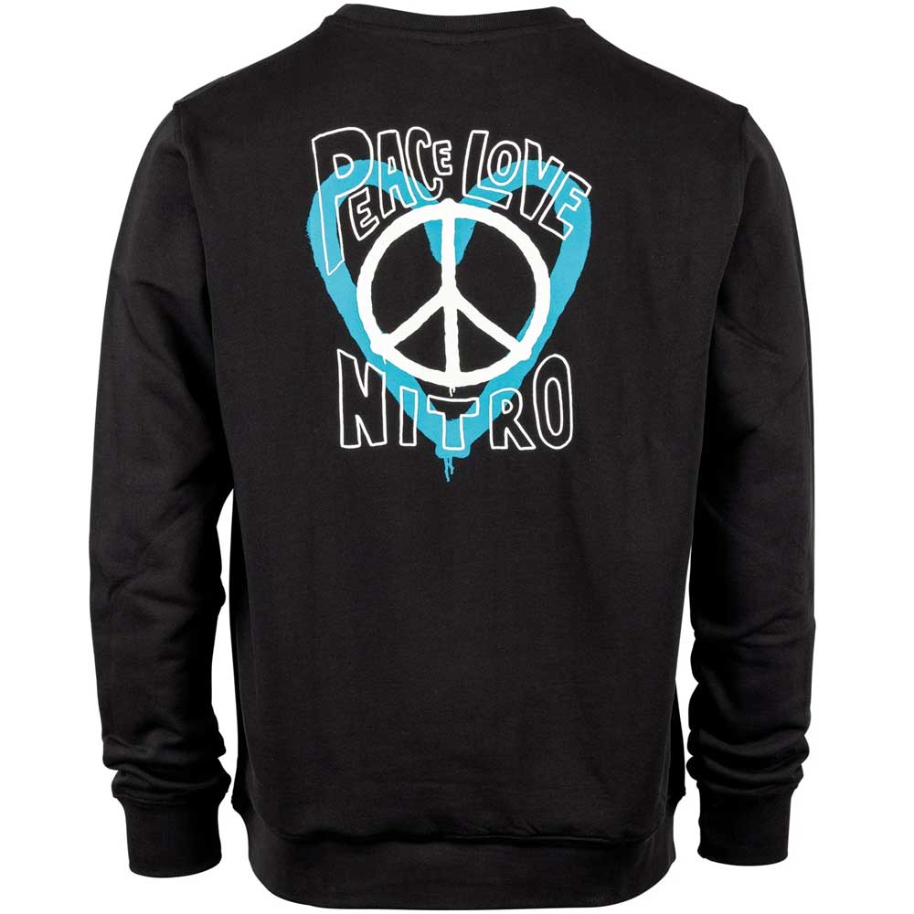 Nitro Peace Love Nitro Crew Sweatshirt