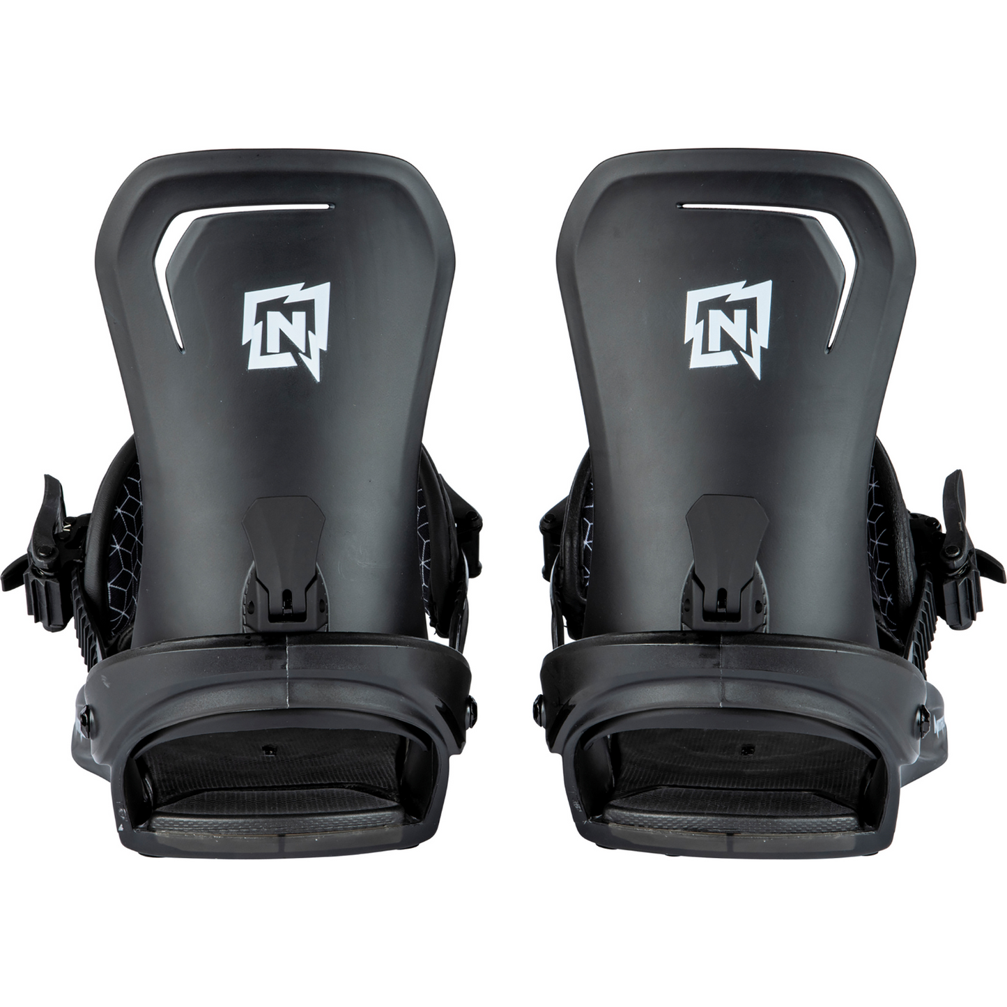 Nitro Charger Youth Snowboard Bindings 2024 - Black (Mens 7-10.5)