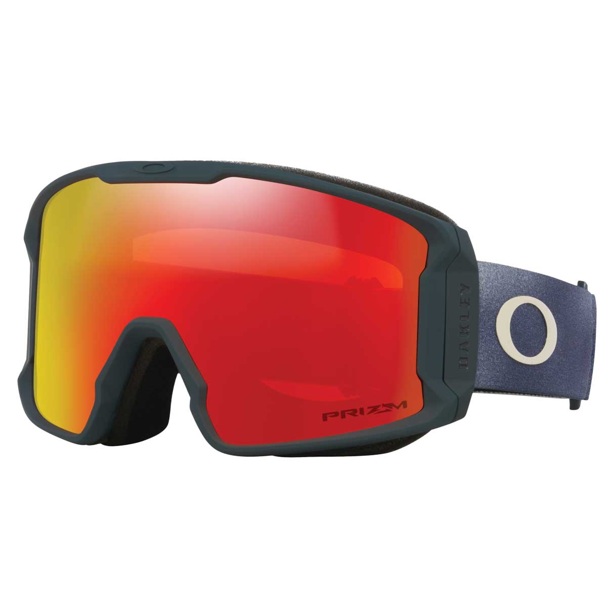 Oakley Line Miner™ M Snow Goggles - 2026 Ink Haze Strap with Prizm Snow Torch Iridium Lenses (Copy)