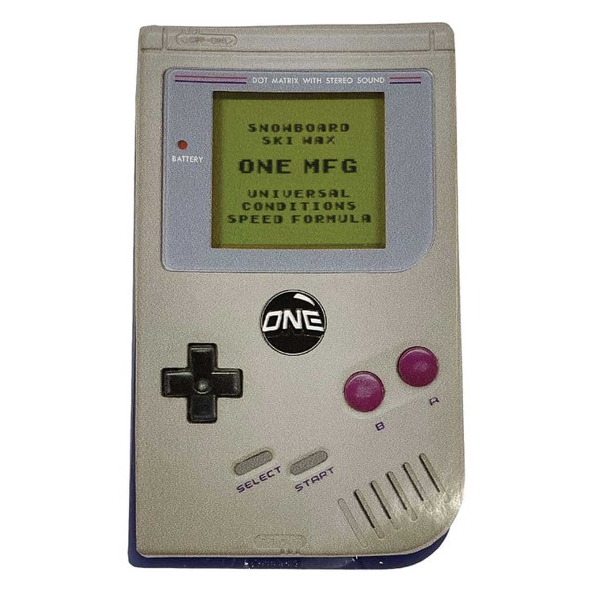 One Ball Shape Shifter Game Boy All Temp Snowboard Wax