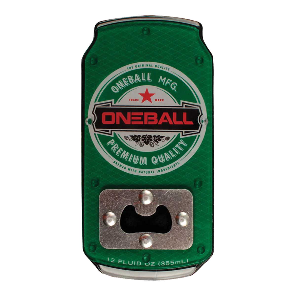 One Ball Heine Bottle Opener Snowboard Stomp Pad