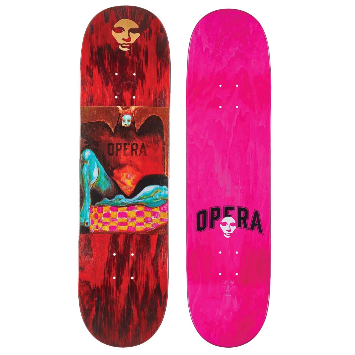Opera Skateboards Opera Archangel EX7 Skateboard Deck 8.375"