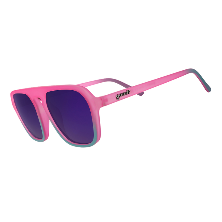Goodr Retro G Go With the Glow Sunglasses