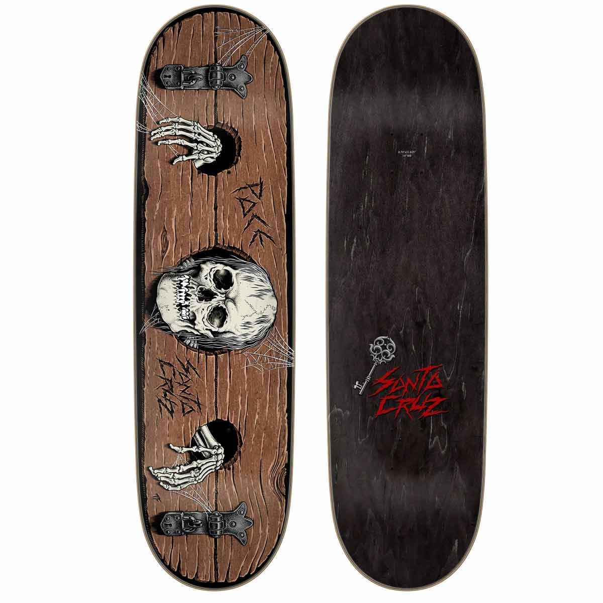Santa Cruz Pace Stocks Pro Skateboard Deck 8.7"