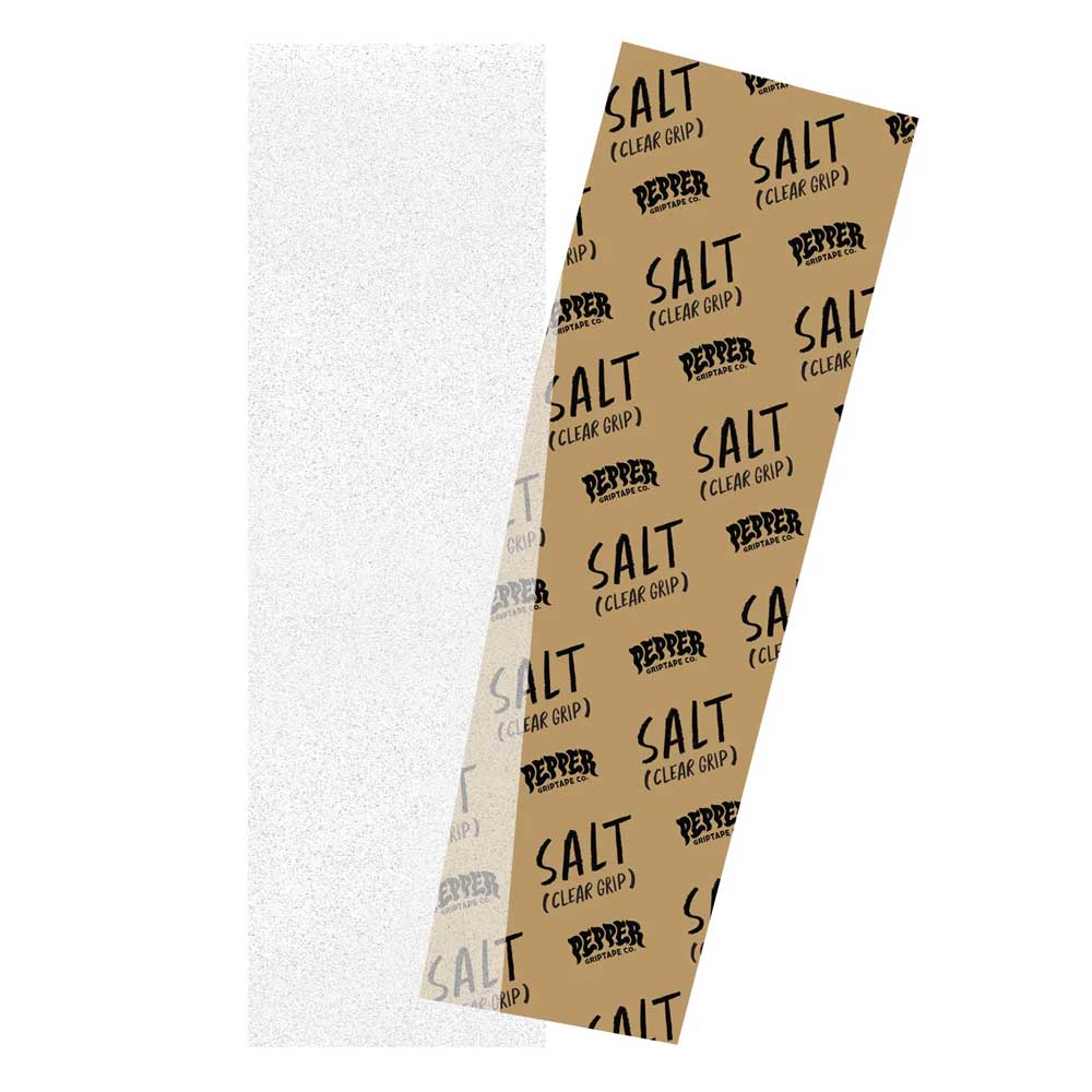 Pepper Salt Clear Grip tape Sheet 10.5" x 33.5"