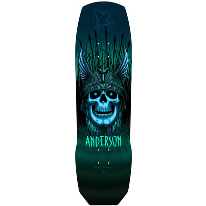 Powell Peralta Andy Anderson Heron 7-Ply Maple Skateboard Deck - 9.13" Warped Wall Art