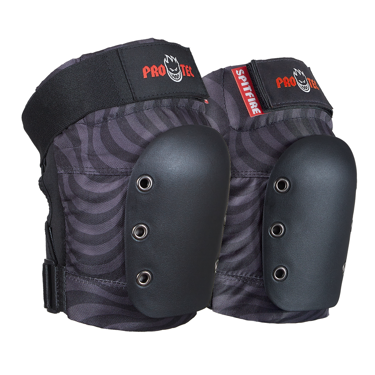 Pro Tec Street Gear 3-Pack Skateboard Pad Set - Spitfire Signature Edition