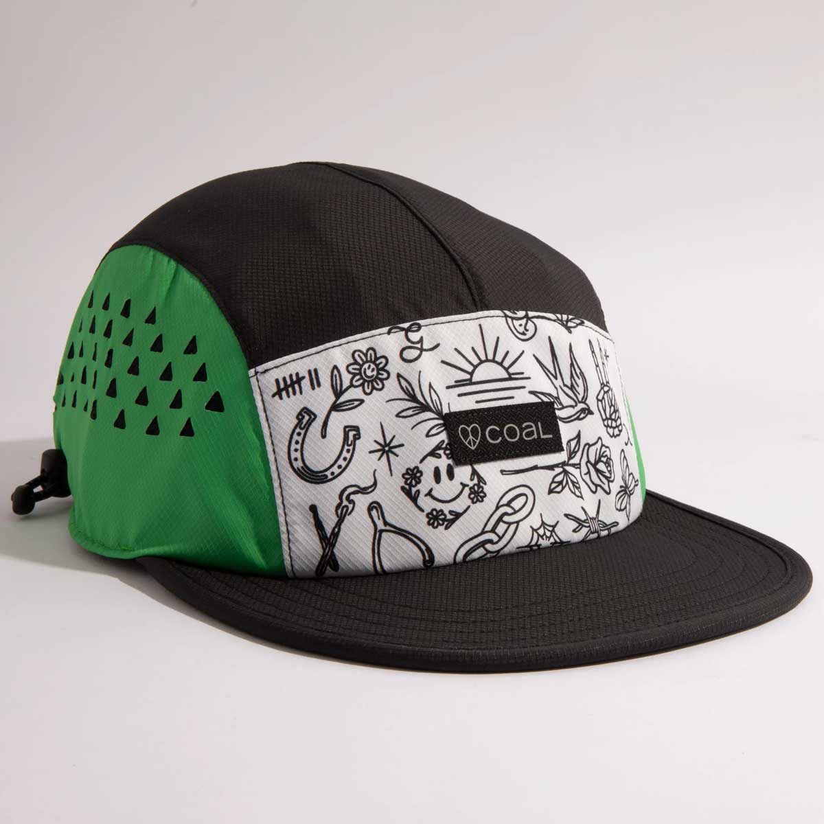 Coal Provo UPF Tech 5 Panel Cap