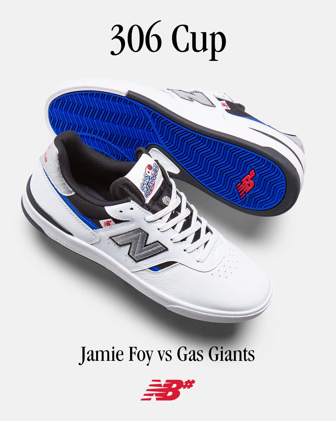 New Balance Gas Giants x Jamie Foy 306 Cup Skate Shoes