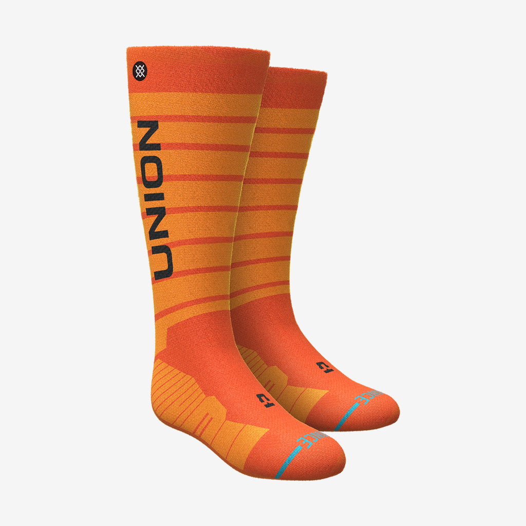 Union x Stance Men's Mid-Cushion Merino Over-the-Calf Ski & Snowboard Socks