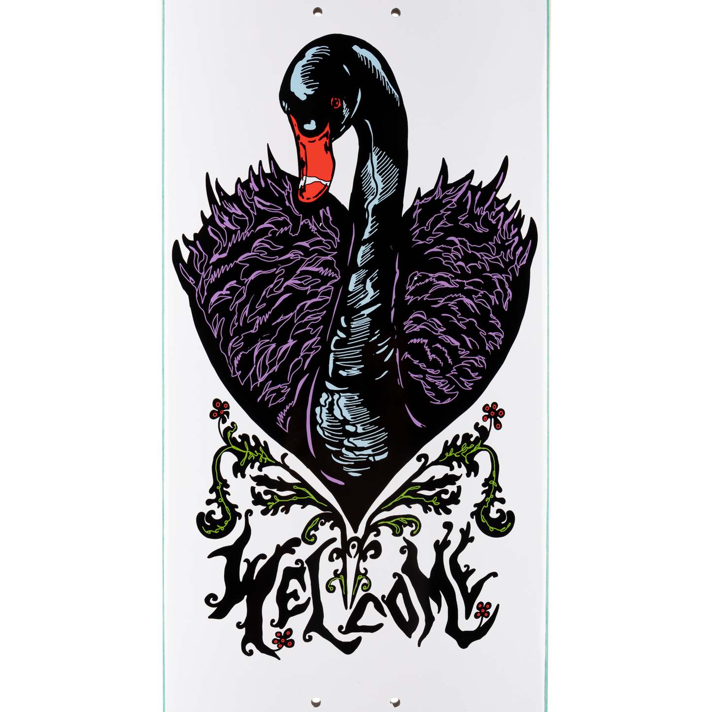 Welcome Black Swan on Son of Moontrimmer Skateboard Deck - 8.25"