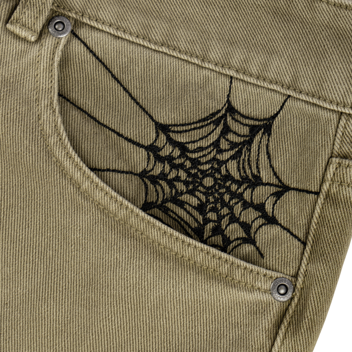 Welcome Chasm Baggy Denim Shorts