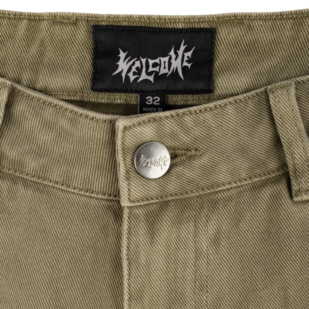 Welcome Chasm Baggy Denim Shorts