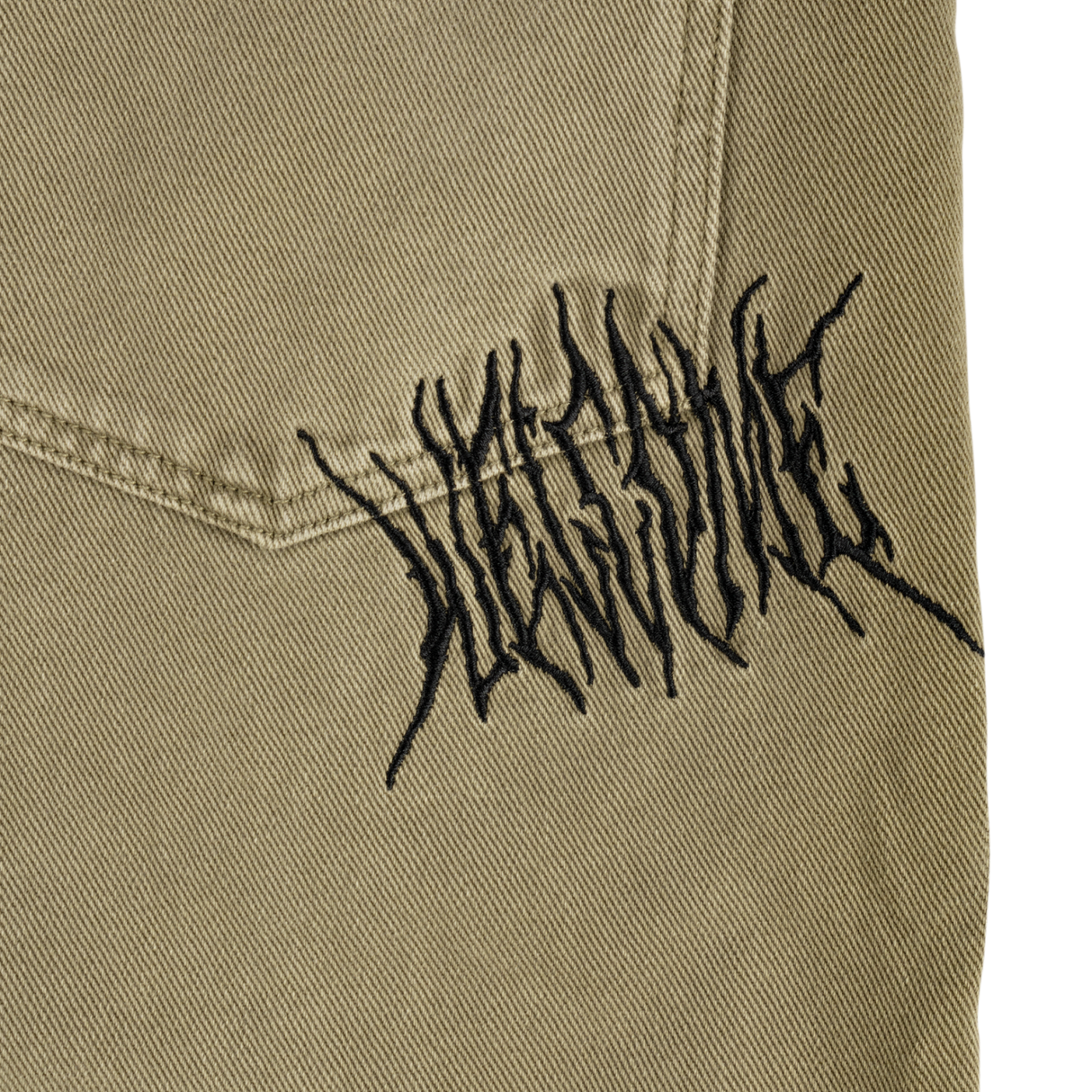 Welcome Chasm Baggy Denim Shorts