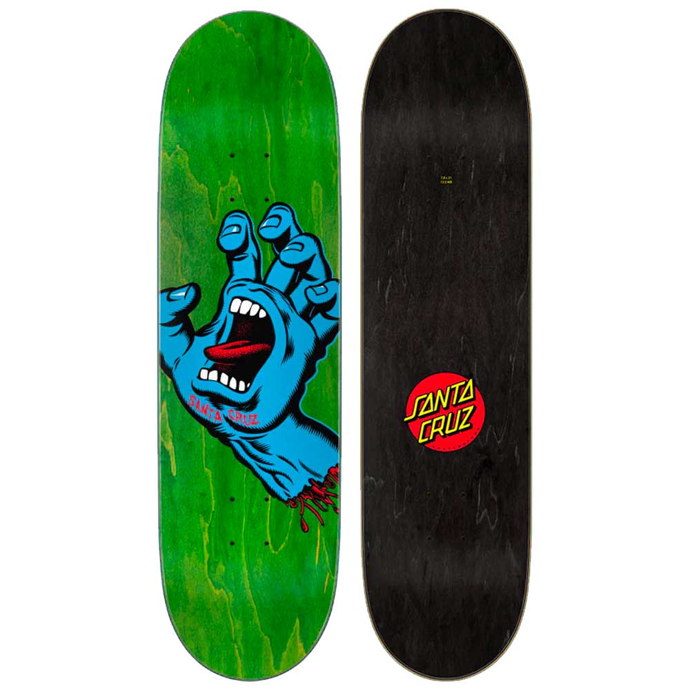 Santa Cruz Screaming Hand Skateboard Deck 8.8"