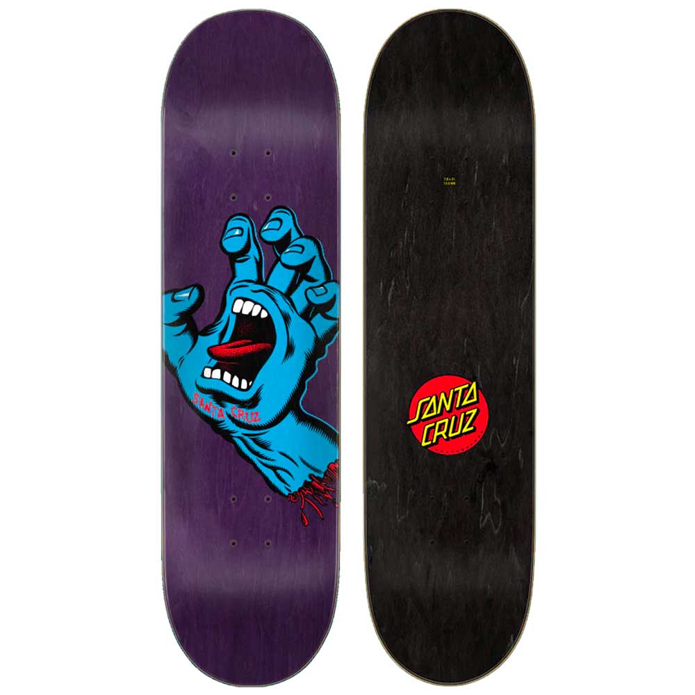 Santa Cruz Screaming Hand Skateboard Deck 8.375"