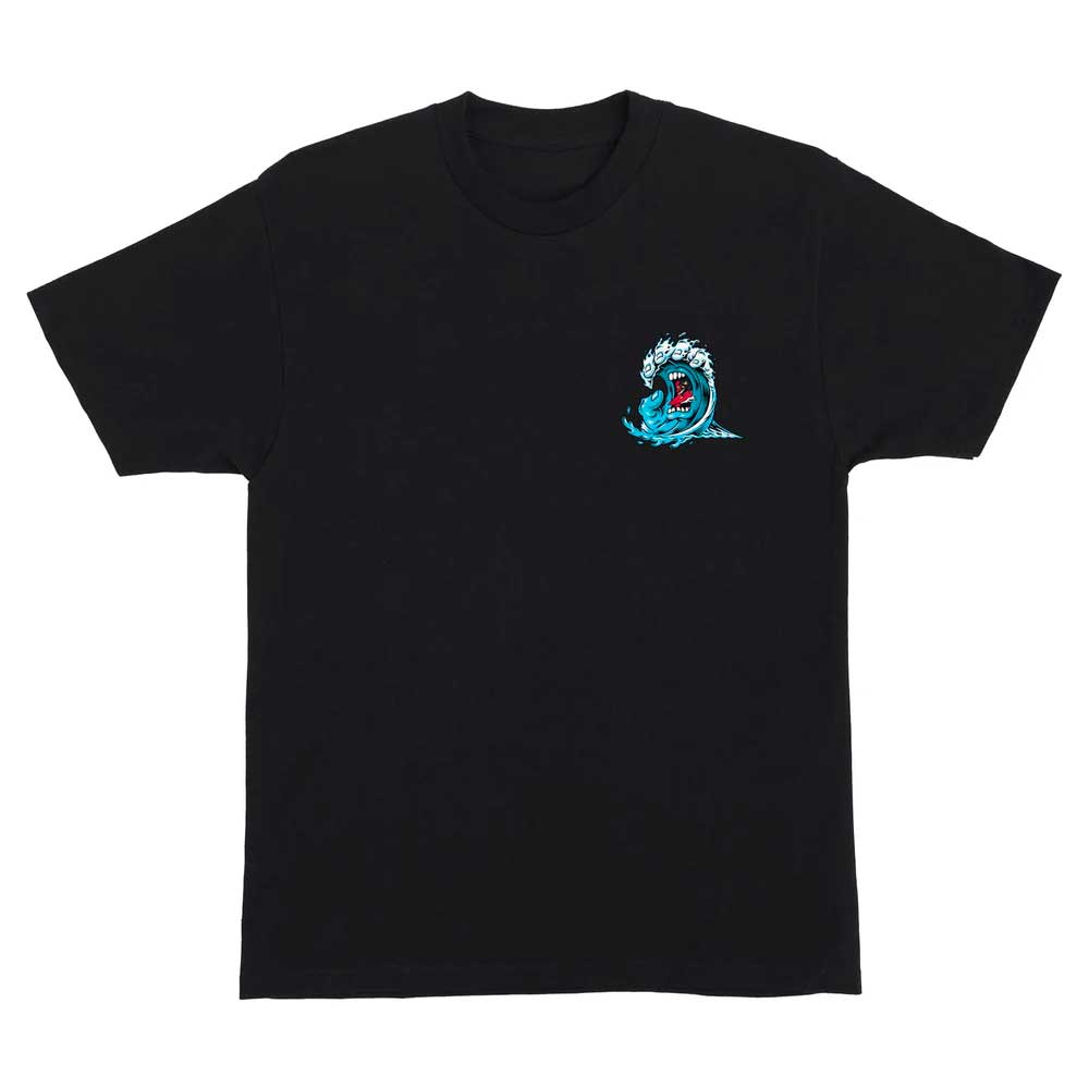 Santa Cruz Screaming Wave Heavyweight Short Sleeve T-Shirt