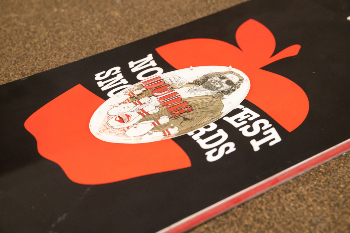 One Ball The Dude Snowboard Stomp Pad