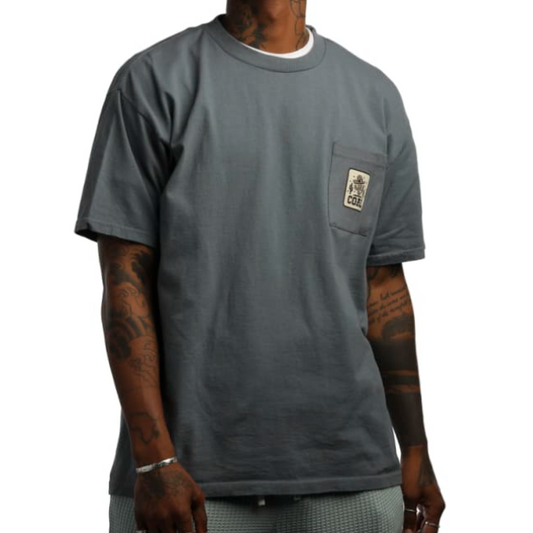 Coal Ripley Pocket T-Shirt - Charcoal