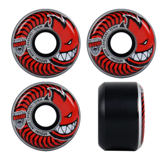 Spitfire 80HD Classic Chargers Wheels 55mm Black