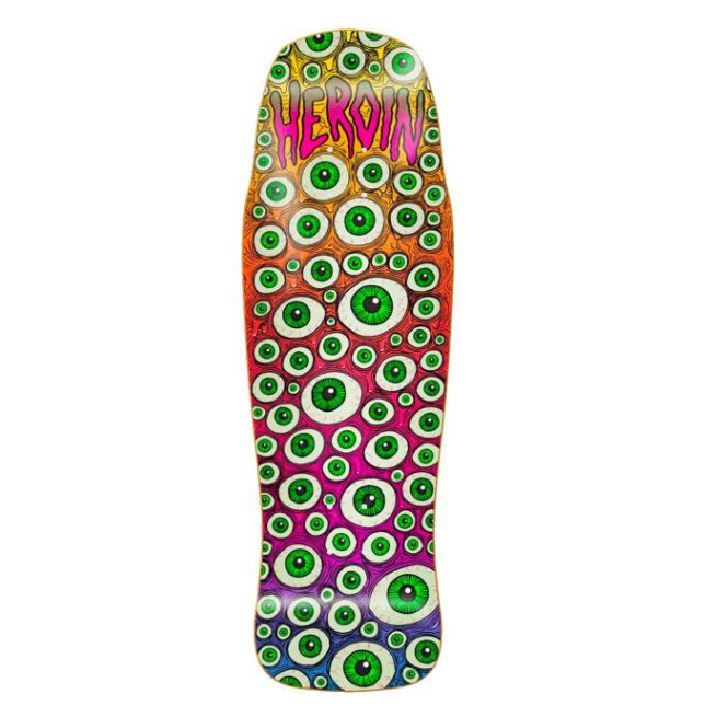 Heroin Mini Eyeballer Skateboard Deck 9.0"
