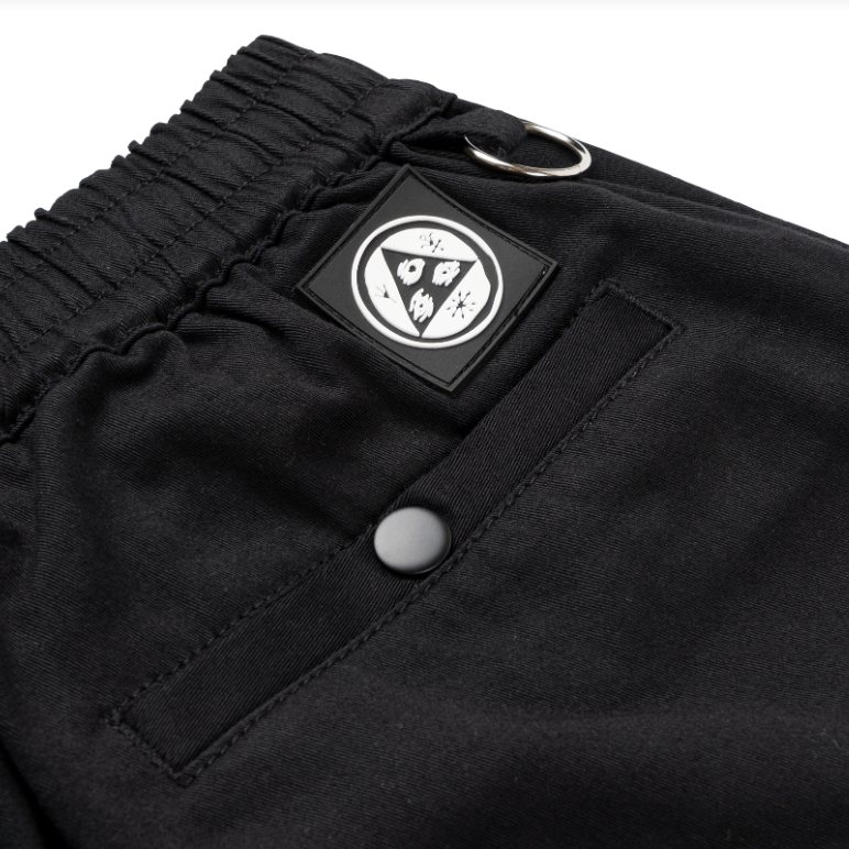 Welcome Principal Cargo Twill Pant Black