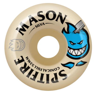 Spitfire 99a Formula Four Mason Burn Squad Conical Full 53mm Skateboard Wheels