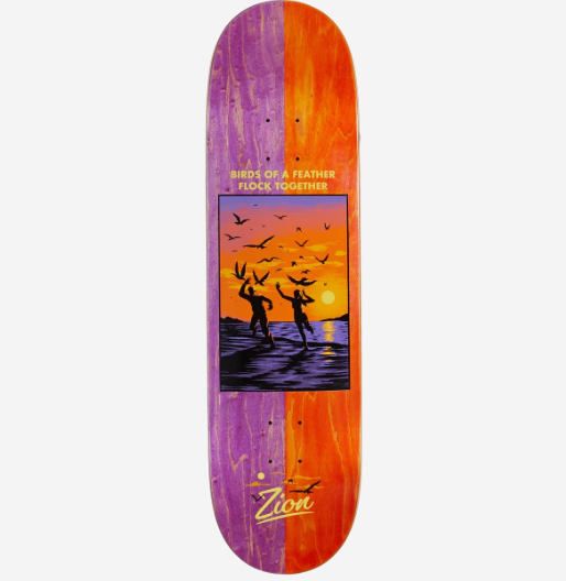 Real Zion Bright Side Skateboard Deck 8.5"