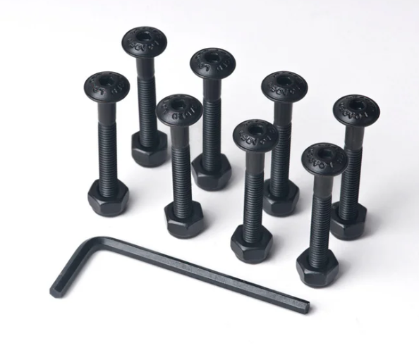 Loaded Button Head Hardware 1"