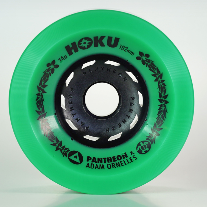 Pantheon Hoku 102mm 74a Longboard Wheels