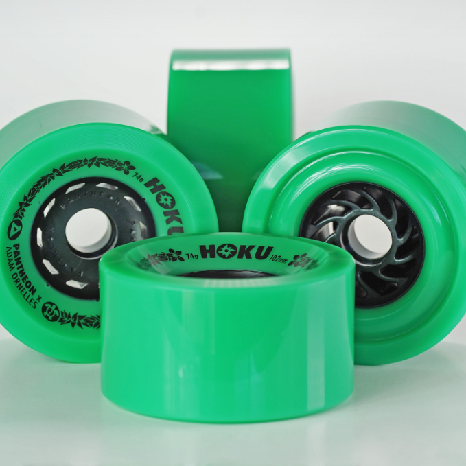 Pantheon Hoku 102mm 74a Longboard Wheels