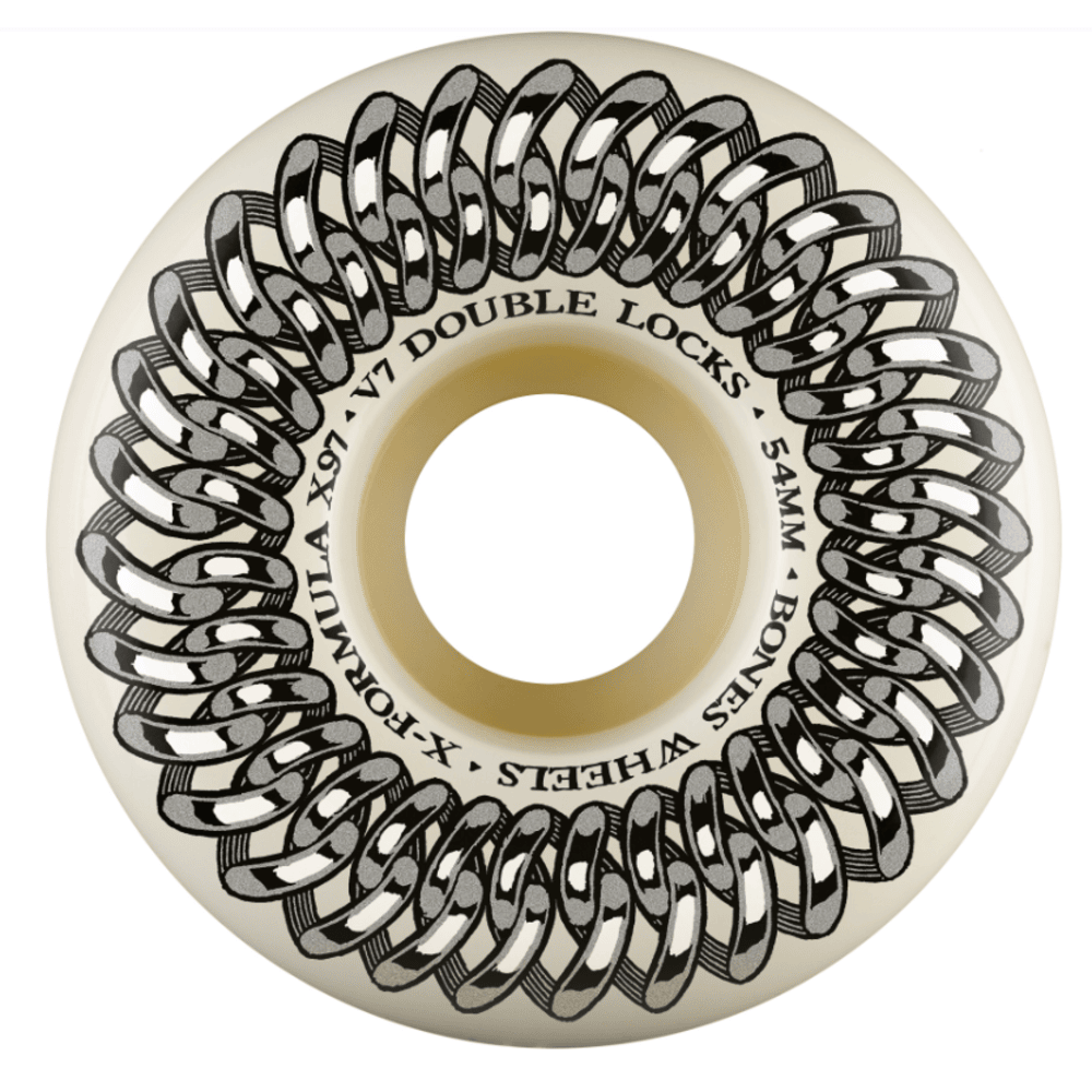 Bones 97a X Double Lock V7 Skateboard Wheels