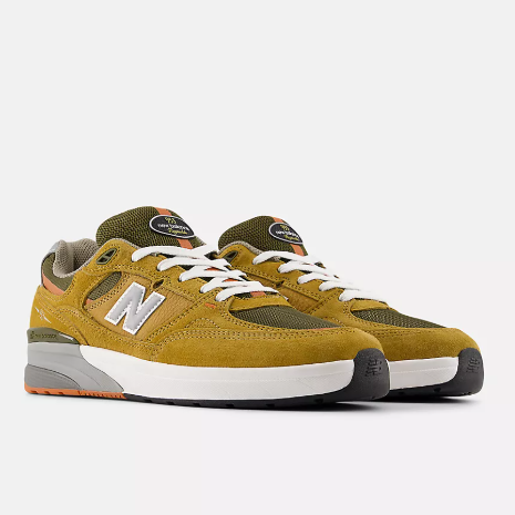 New Balance Numeric 933 Andrew Reynolds Skate Shoes Brown/Grey