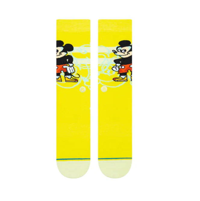 Stance Mickey Dillon Froelich Lime Crew Socks