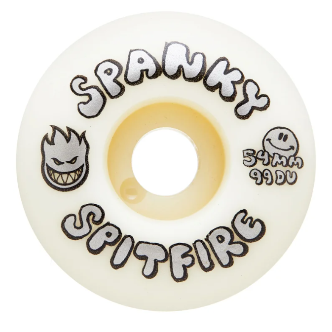 Spitfire 99d Formula Spanky Happy Pro 54mm Skateboard Wheels
