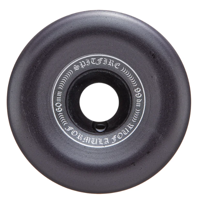 Spitfire 99d Formula 4 OG Classics Black 60mm Skateboard Wheels